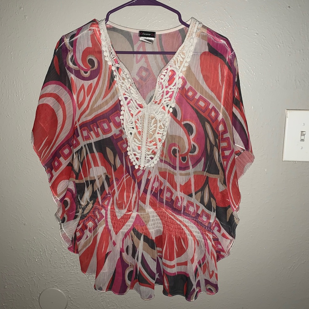 Colorful Lightweight blouse